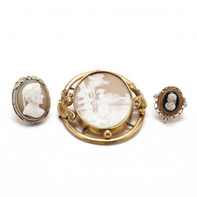 group-of-cameo-jewelry