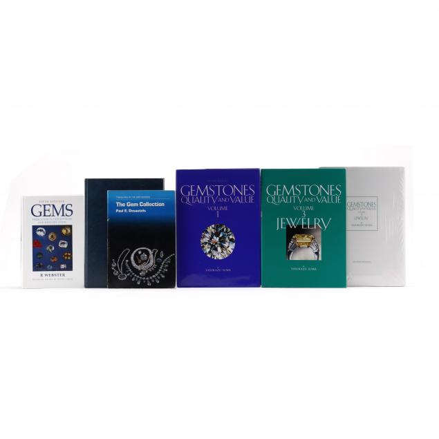 group-of-gem-jewelry-reference-books