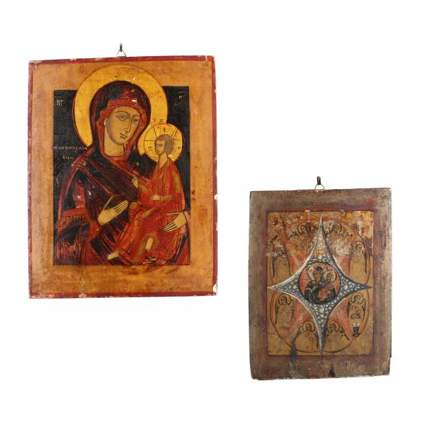 two-antiqued-greek-icons