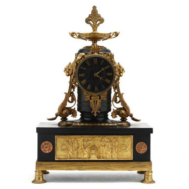 neoclassical-ormolu-mounted-mantle-clock