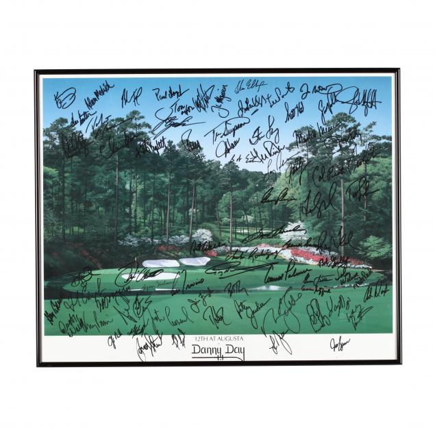 signed-golf-print-i-12th-at-augusta-i-by-danny-day