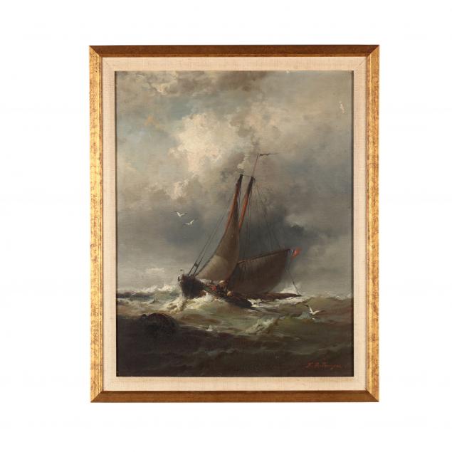 franklin-dullin-briscoe-pa-md-1844-1903-rough-seas