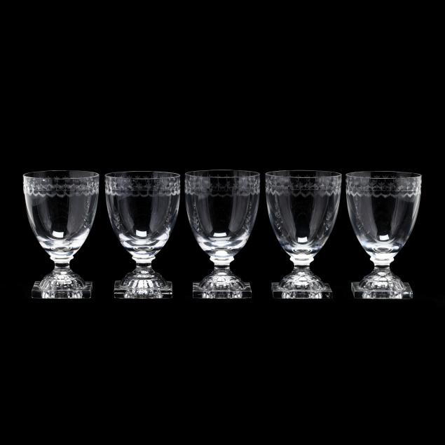 william-yeoward-set-of-five-cut-glass-goblets