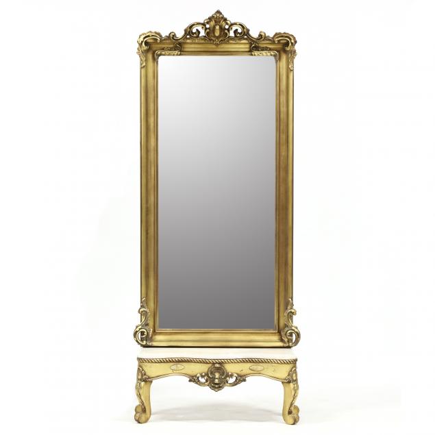 stroupe-mirror-co-classical-style-pier-mirror-with-table
