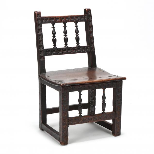 jacobean-carved-walnut-side-chair