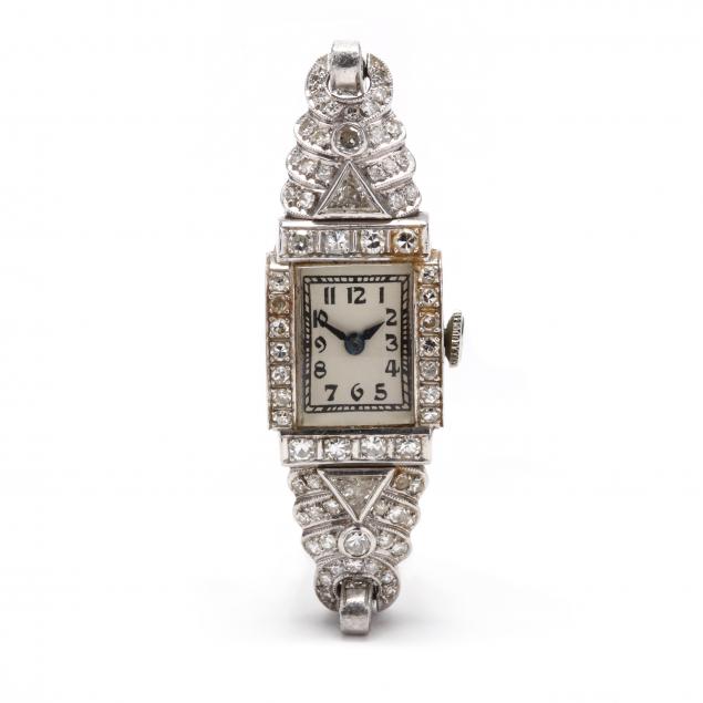 lady-s-antique-platinum-and-diamond-watch-hamilton