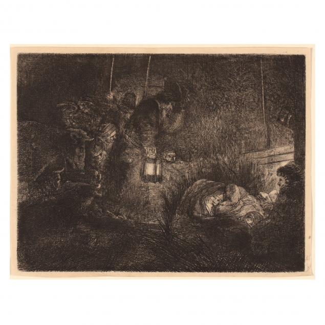 rembrandt-van-rijn-dutch-1606-1669-i-adoration-of-the-shepherds-a-night-piece-i