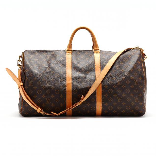 Louis Vuitton by The French Company Carry On Travel Bag Monogram Canvas  1970s