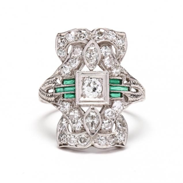 antique-platinum-and-diamond-ring