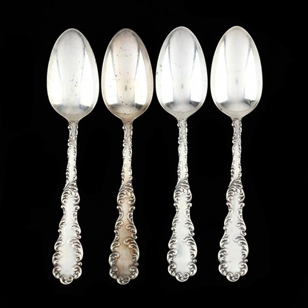 four-wallace-waverly-sterling-silver-tablespoons