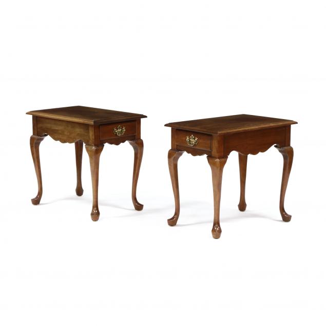 pennsylvania-house-pair-of-queen-anne-style-cherry-one-drawer-stands
