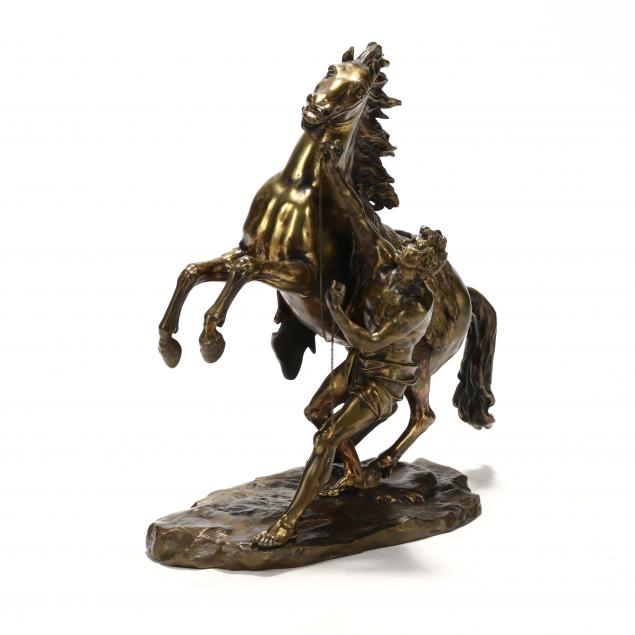 gilt-bronze-sculpture-of-a-marley-horse