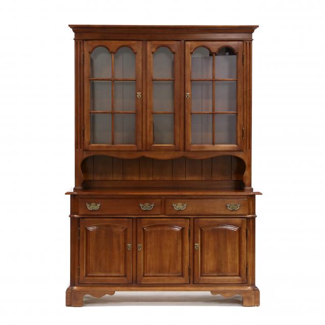 monitor-chippendale-style-cherry-china-cabinet