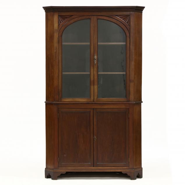 edwardian-mahogany-corner-cupboard