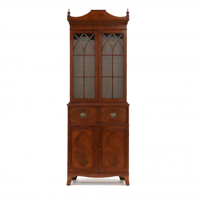 stuart-swan-furniture-georgian-style-mahogany-butler-s-secretary-bookcase