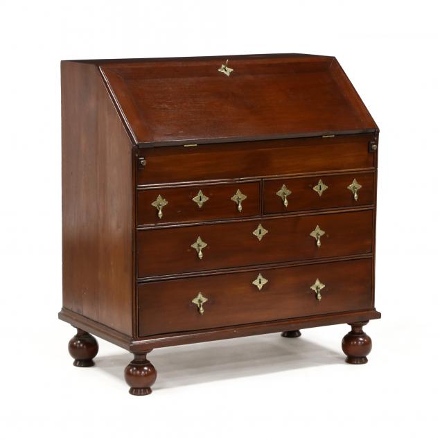 william-and-mary-mahogany-slant-front-desk