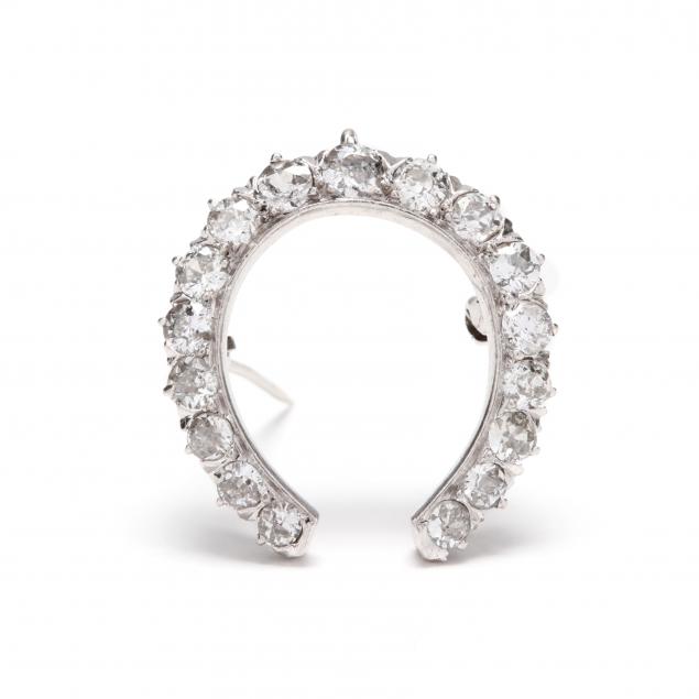 antique-platinum-and-diamond-horseshoe-motif-brooch-pendant