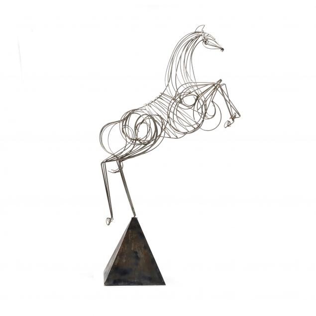 curtis-jere-large-wire-horse-sculpture