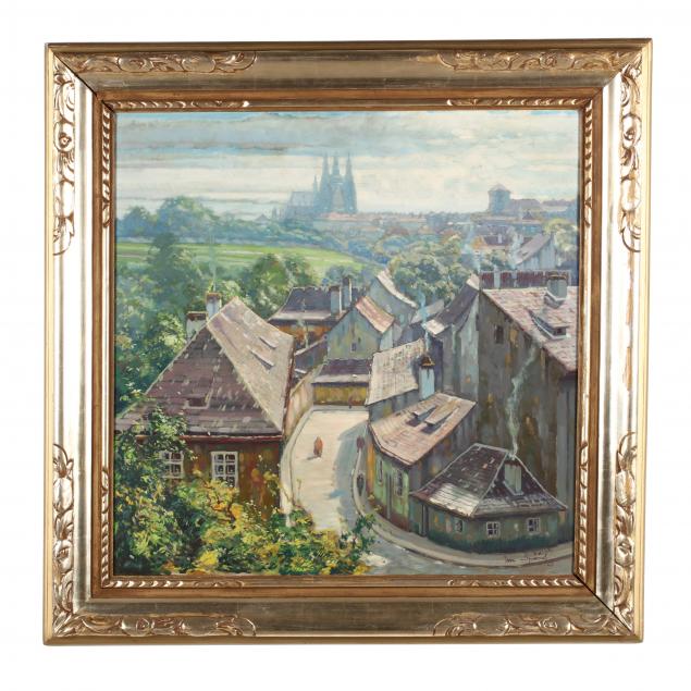 jan-spacil-zeranovsky-czech-1892-1982-view-of-prague