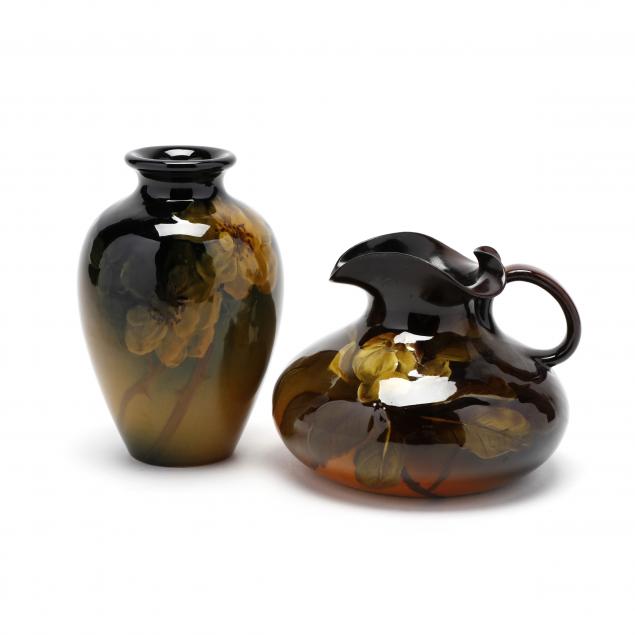 two-rookwood-art-pottery-vases