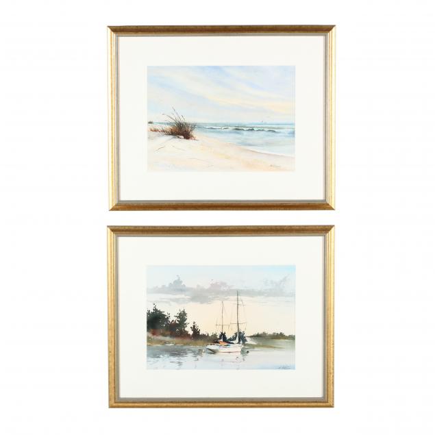 h-j-peterson-20th-century-pair-of-coastal-watercolors