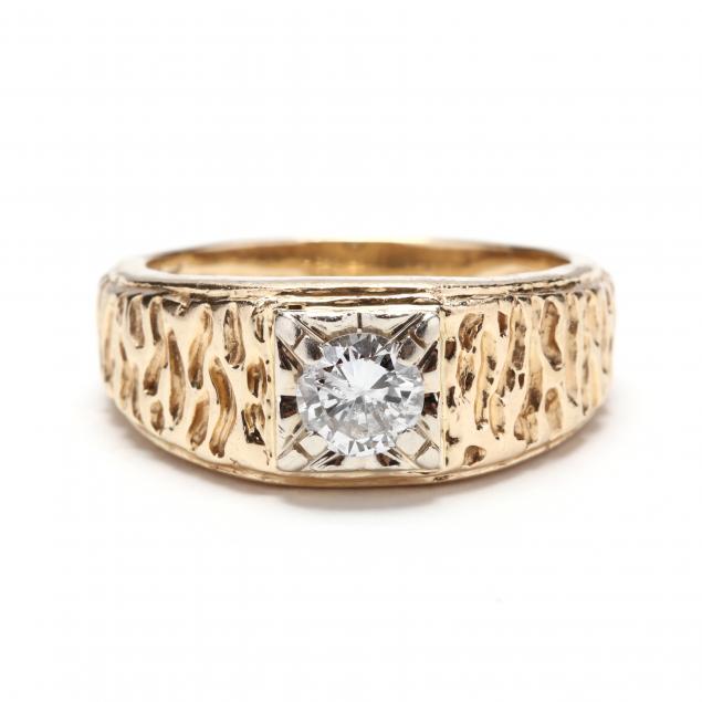 gent-s-14kt-gold-and-diamond-ring