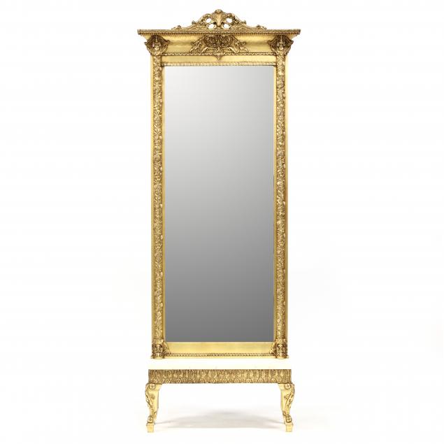 italianate-carved-and-gilt-pier-mirror-with-table