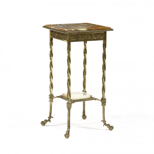 french-brass-and-agate-table
