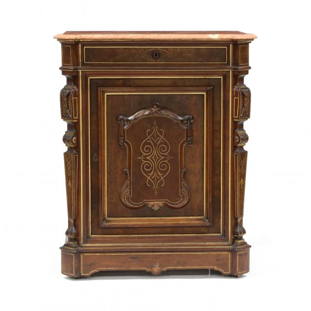 american-renaissance-revival-marble-top-cabinet