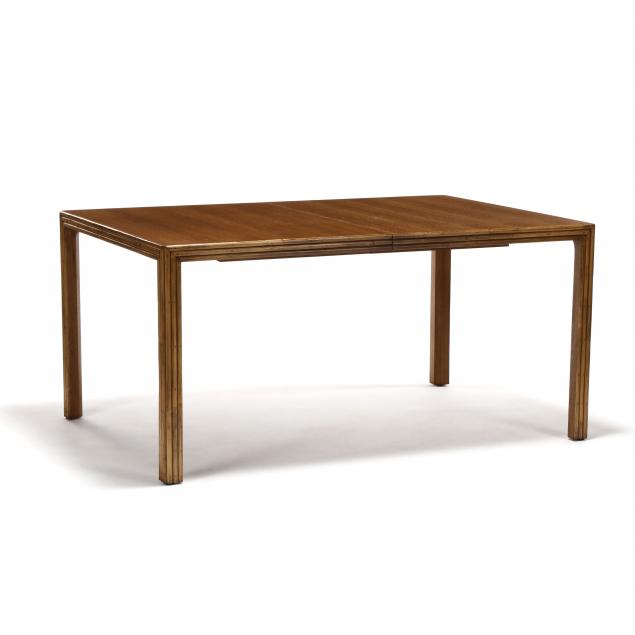 mcguire-oak-rattan-dining-table