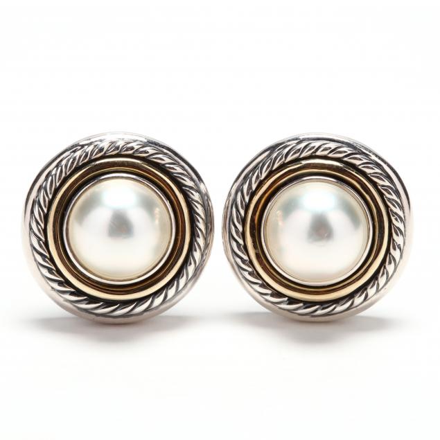 pair-of-sterling-silver-14kt-gold-and-mabe-pearl-earrings-david-yurman