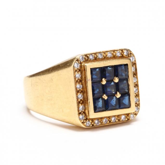 18kt-gold-sapphire-and-diamond-ring