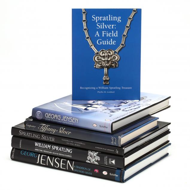 group-of-designer-silver-books