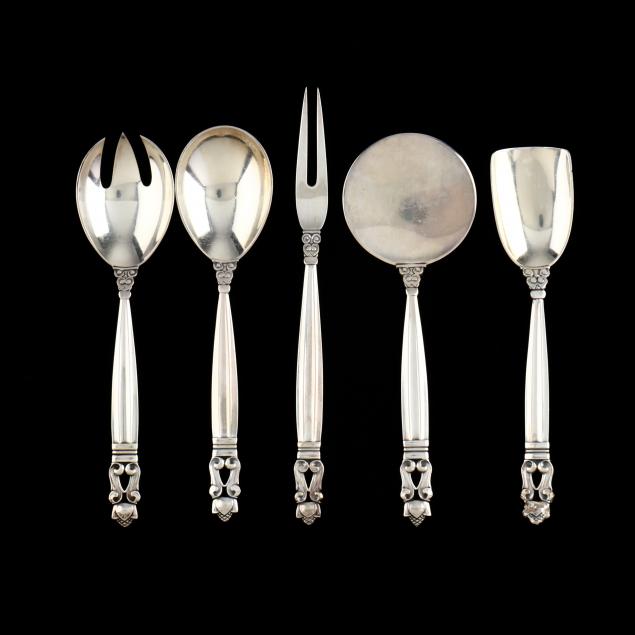 georg-jensen-acorn-sterling-silver-flatware