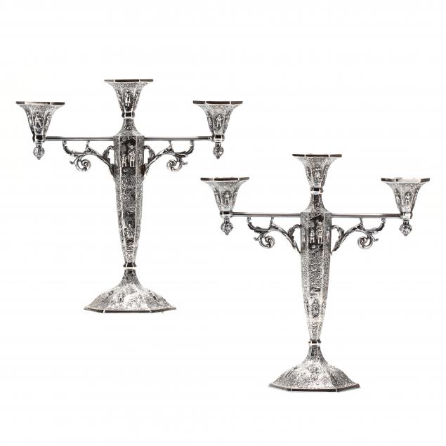 a-pair-of-antique-dutch-style-silverplate-candelabra