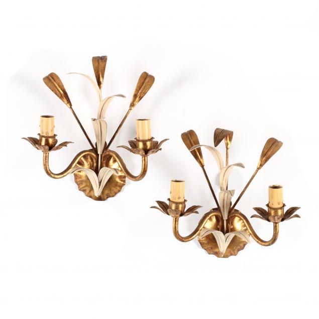 pair-of-mid-century-tole-sconces