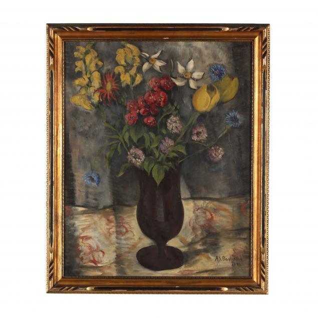 abraham-soloman-baylinson-1882-1950-floral-still-life