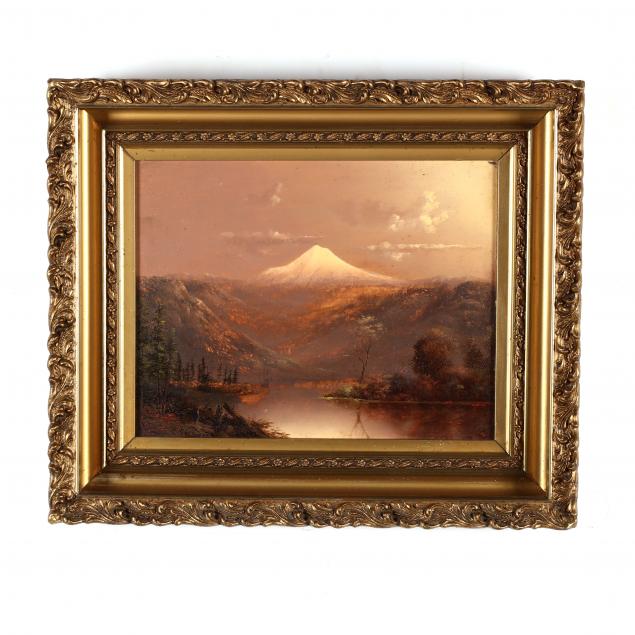 eliza-barchus-1857-1959-mt-hood-at-sunrise