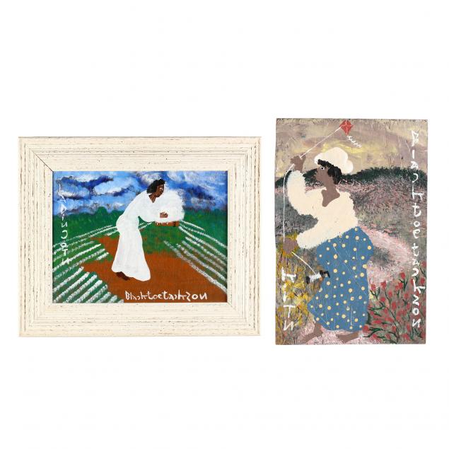 two-folk-art-paintings-black-joe-jackson-ga-1920-1997