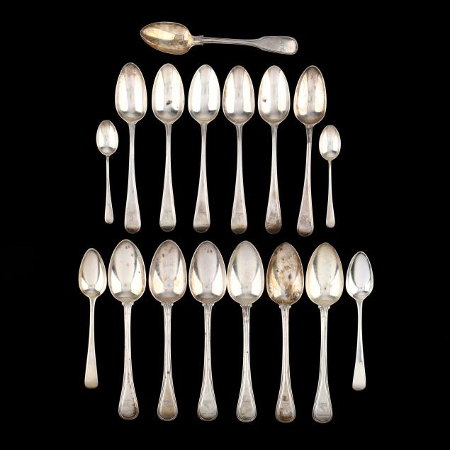 seventeen-victorian-george-iii-silver-spoons