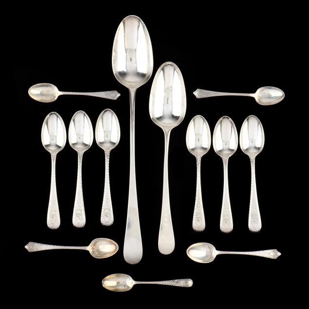 georgian-victorian-silver-spoons
