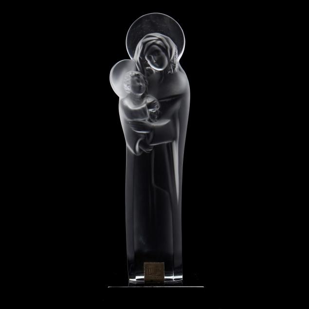 lalique-vierge-a-l-enfant-jesus-crystal-sculpture