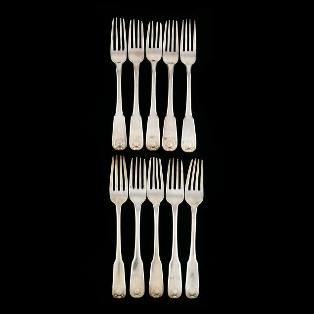 a-set-of-ten-scottish-georgian-silver-forks