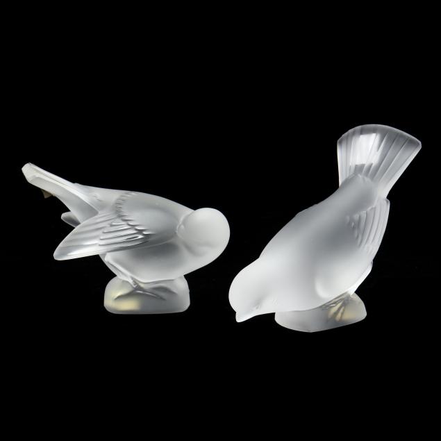 two-lalique-crystal-sparrows