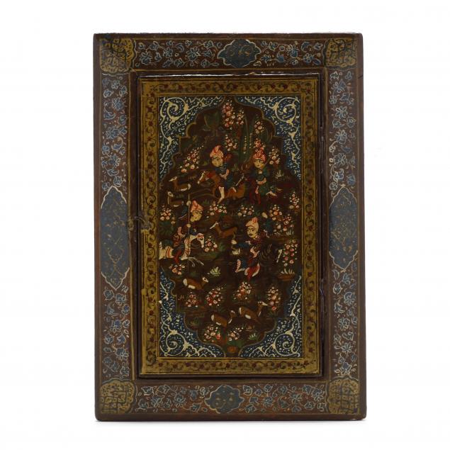 southeast-asian-painted-and-hinged-panel-mirror
