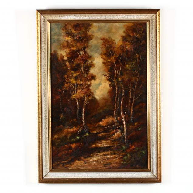 a-vintage-continental-landscape-painting-a-quiet-path