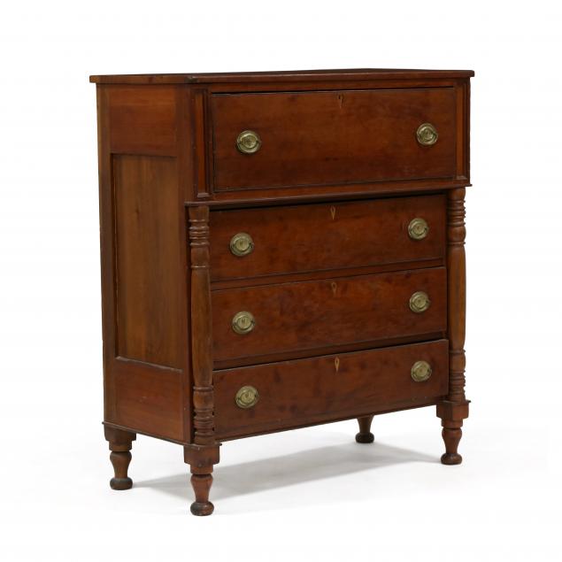 american-sheraton-cherry-chest-of-drawers