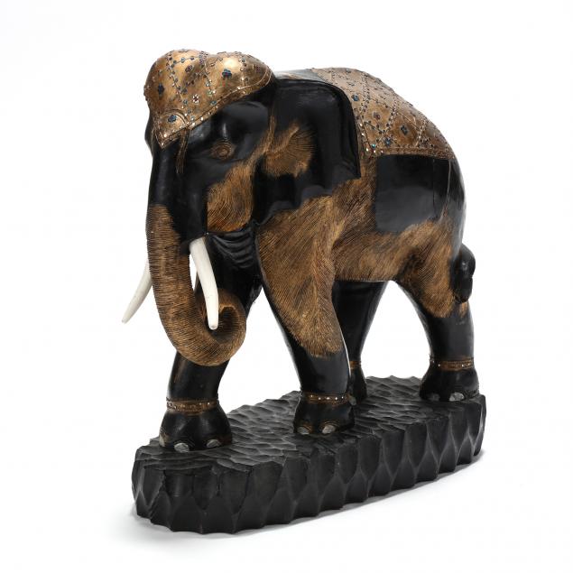 southeast-asian-carved-and-bejeweled-elephant