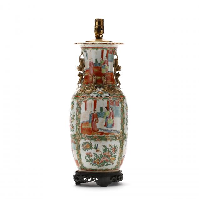 a-chinese-rose-medallion-vase-lamp