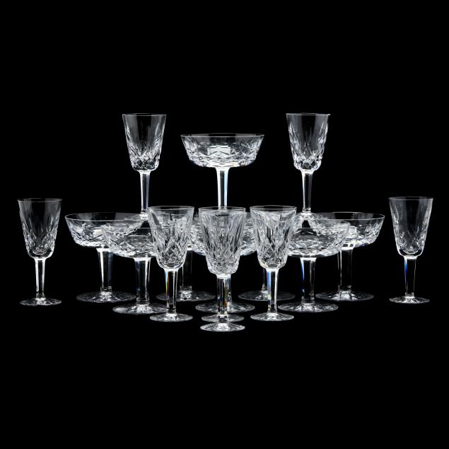 waterford-lismore-crystal-stemware